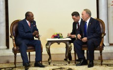 Встреча с Президентом Гвинейской Республики Альфа Конде на полях Саммита Организации исламского сотрудничества по науке и технологиям