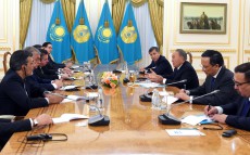 Meeting with heads of delegations for negotiations on the Syrian conflict settlement in Astana