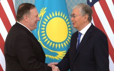 The President of Kazakhstan held a meeting with U.S. Secretary of State Michael Pompeo