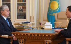 Глава государства принял заместителя Председателя Ассамблеи народа Казахстана Жансеита Туймебаева