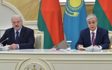 Қазақстан мен Беларусь Президенттері БАҚ өкілдері үшін бірлескен баспасөз мәслихатын өткізді