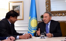 Елбасы «Арселор Миттал» компаниясының төрағасы және бас атқарушы директоры Лакшми Митталмен кездесті