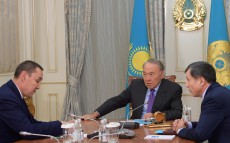 Встреча с председателем Федерации профсоюзов Республики Казахстан Бакытжаном Абдраимом