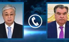 Kassym-Jomart Tokayev had a telephone conversation with President of Tajikistan Emomali Rahmon