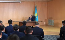 Встреча с руководящим составом Службы внешней разведки Республики Казахстан «Сырбар»