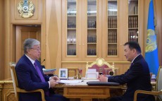 Мемлекет басшысы Қазақстан Республикасы Конституциялық Кеңесінің төрағасы Қайрат Мәмиді қабылдады