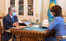 Президент Касым-Жомарт Токаев принял министра информации и общественного развития Аиду Балаеву