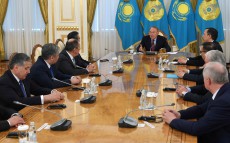 Meeting with the Foreign Ministers of the Shanghai Cooperation Organization member countries