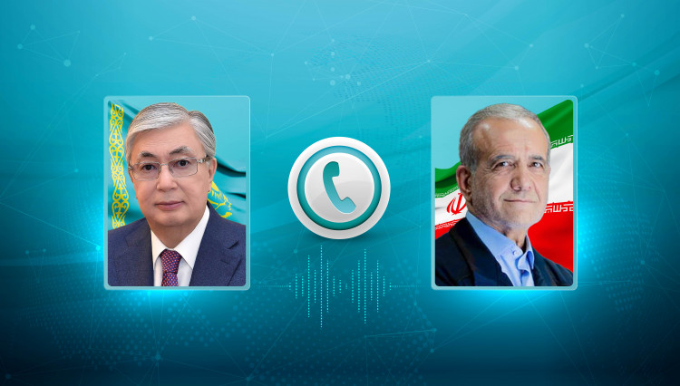 Kassym-Jomart Tokayev had a telephone conversation with Iranian President-elect Masoud Pezeshkian 